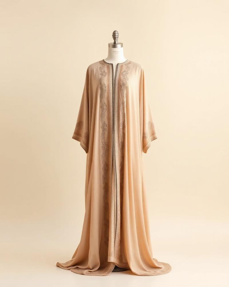Midnight Luxe Embellished Abaya
